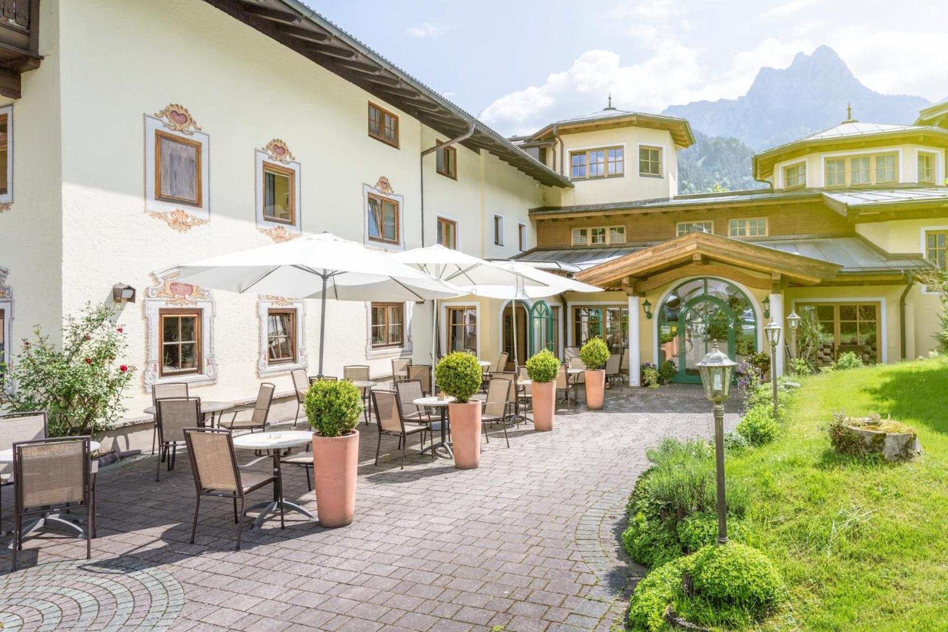 Hotel Vitaloase Zu Den Drei Bruedern Unken Luaran gambar