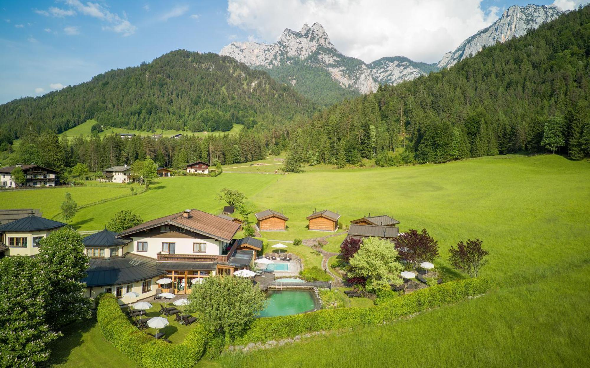 Hotel Vitaloase Zu Den Drei Bruedern Unken Luaran gambar